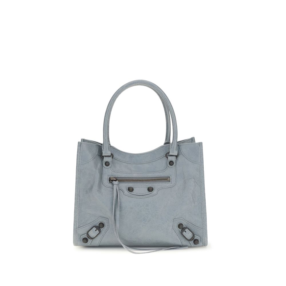Balenciaga Blue Lamb Handbag