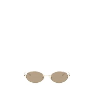 Alexander McQueen Gold Metal Sunglasses