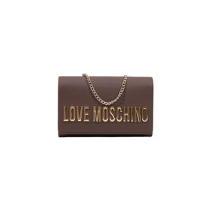 Love Moschino Brown Polyethylene Handbag