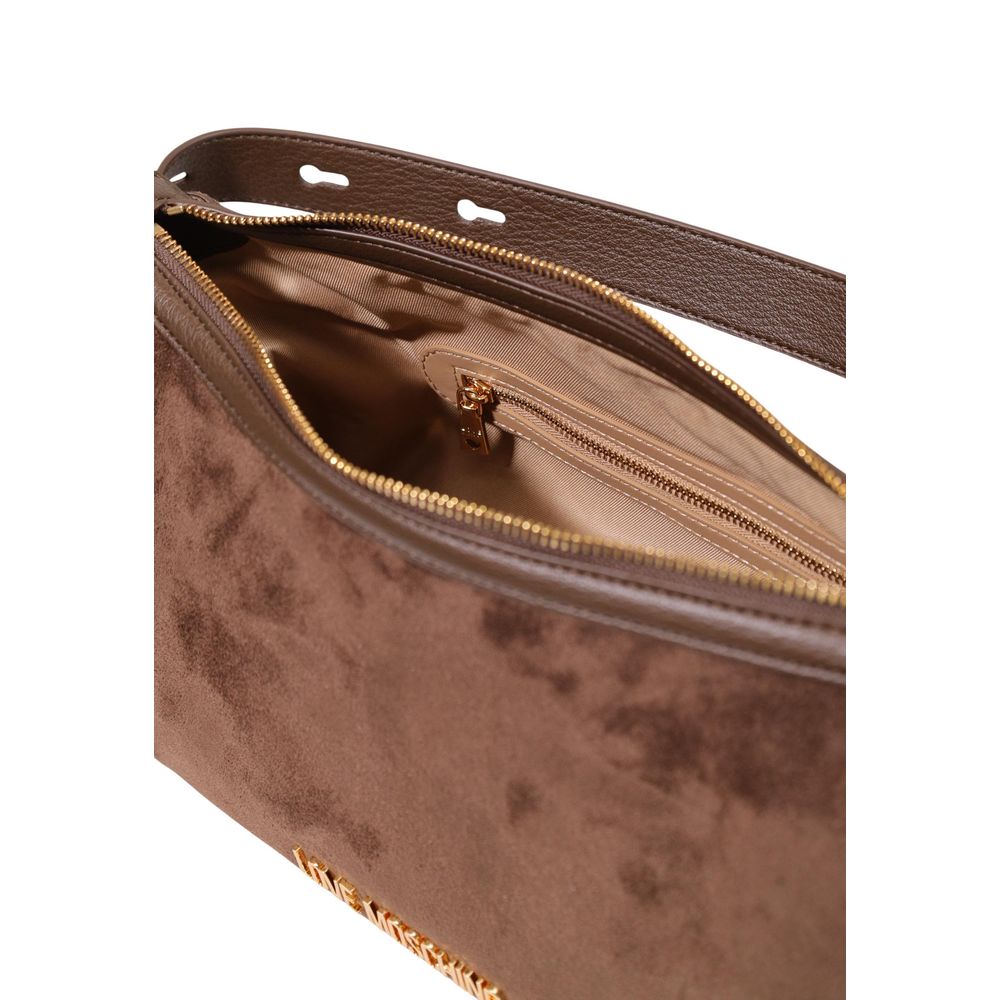 Love Moschino Brown Polyester Handbag - Image 5