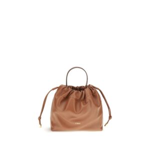 Chloé Brown Lamb  Shoulder Bag