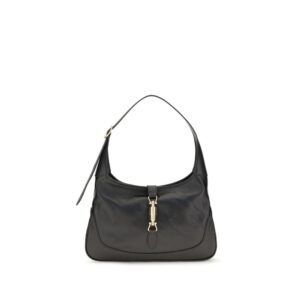 Gucci Black Goatskin Shoulder Bag