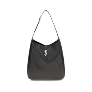 Saint Laurent Black Calf Leather Bos Taurus Shoulder Bag