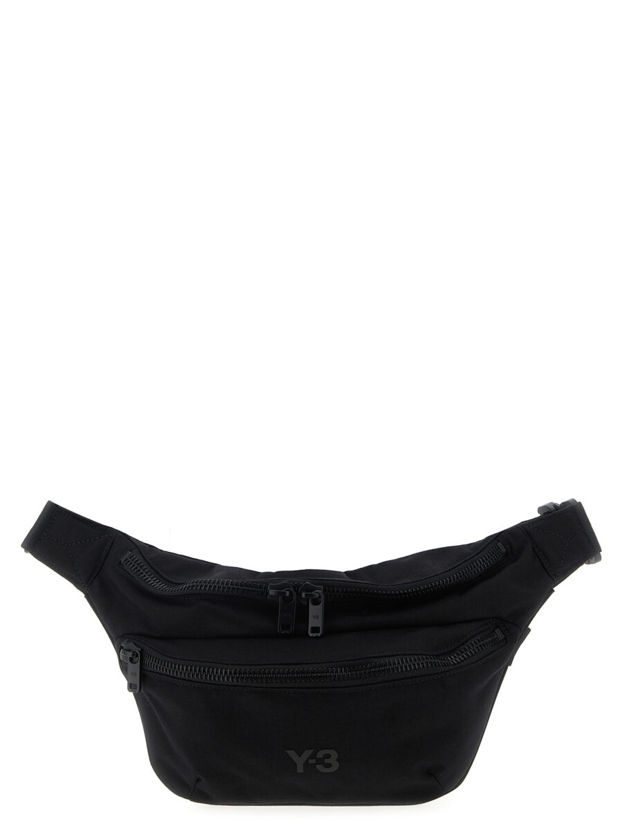 Y-3 Black Polyamide Crossbody Bag
