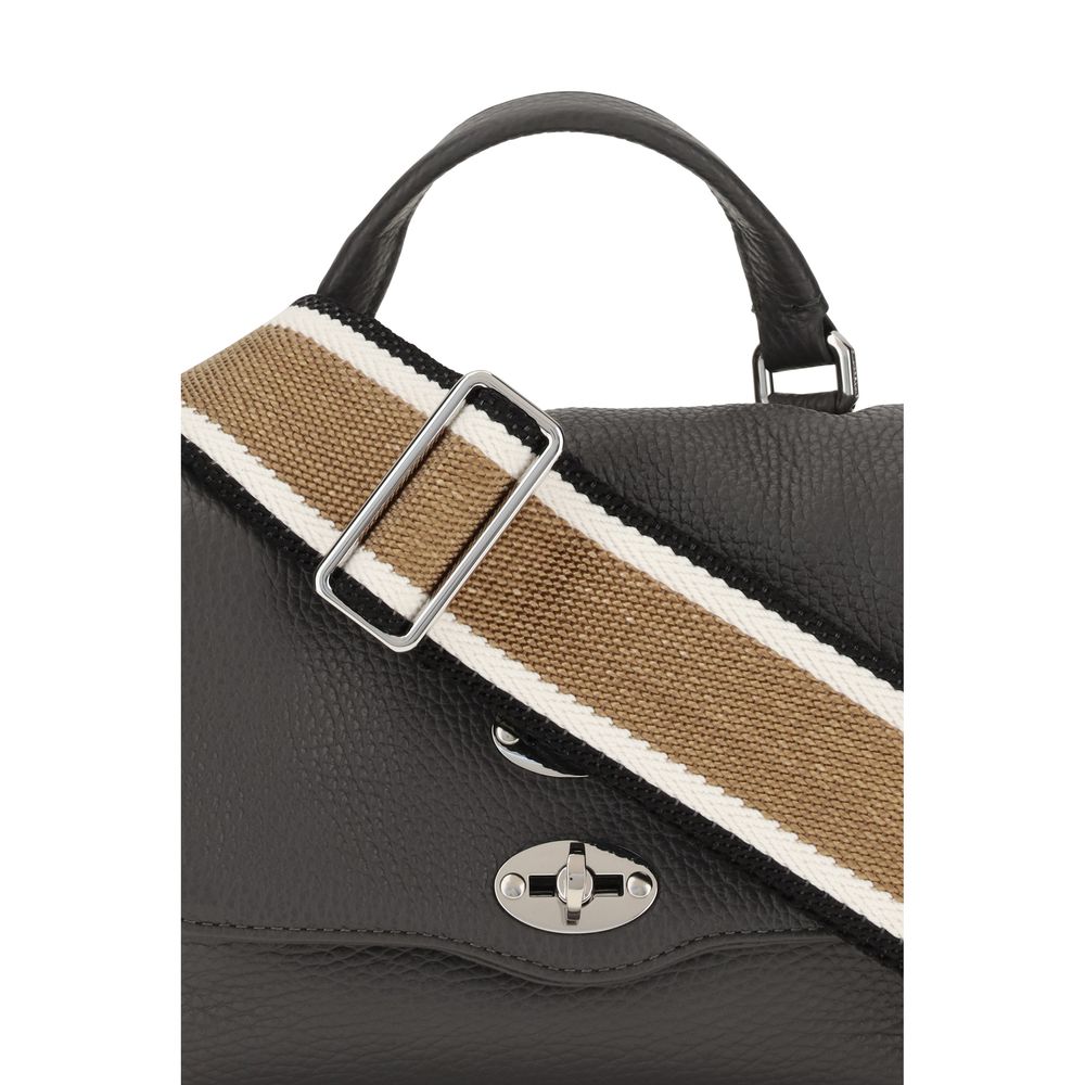 Zanellato Gray Calf Leather Bos Taurus Handbag - Image 4