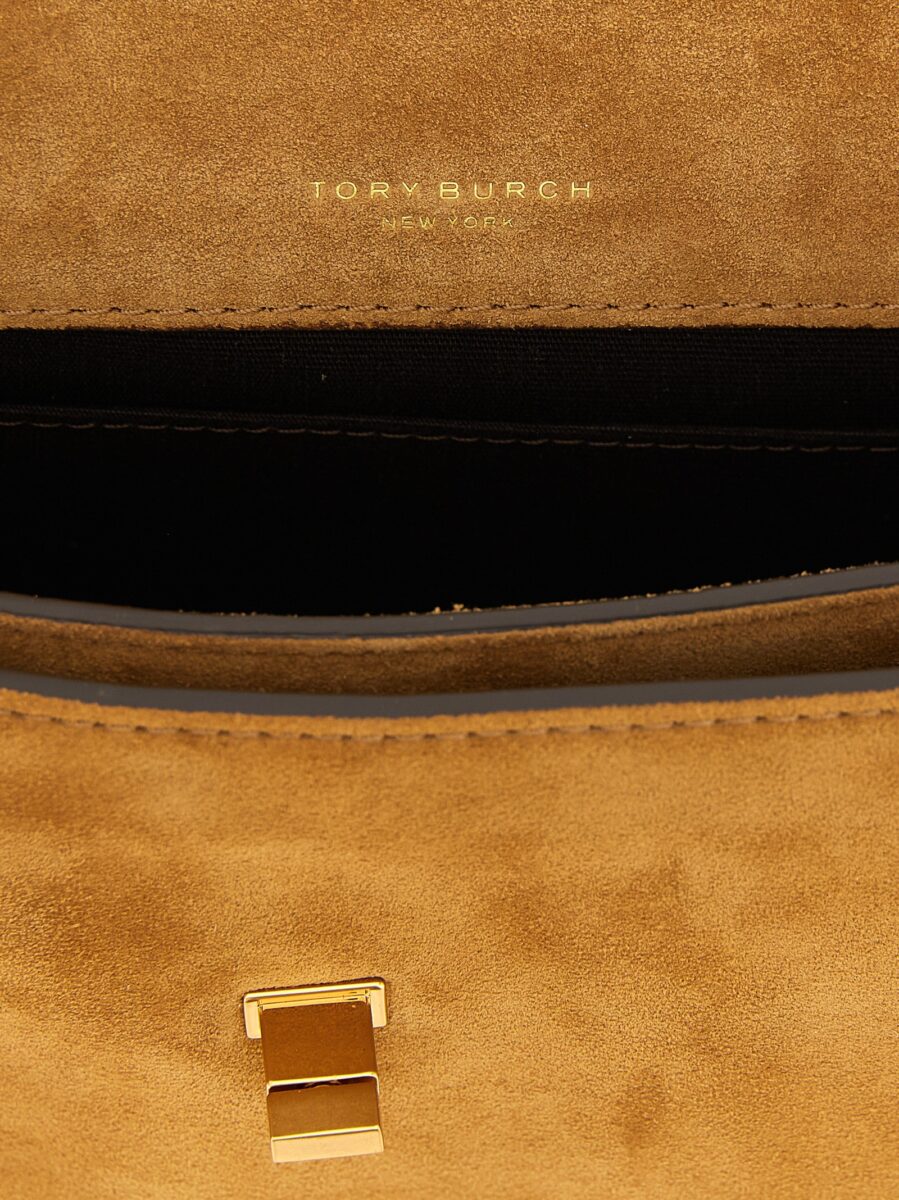 Tory Burch Brown Calfskin Shoulder Bag - Image 4