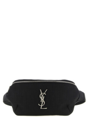 Saint Laurent Black Lamb Leather Crossbody Bag