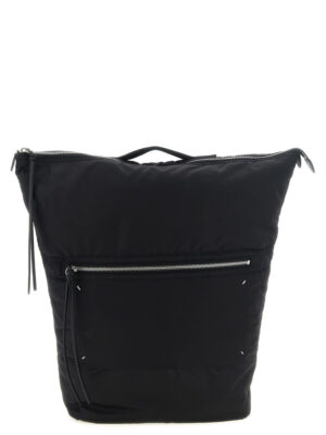 Maison Margiela Black Polyamide Backpack