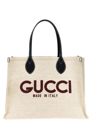 Gucci Beige Polyethylene Tote Bag