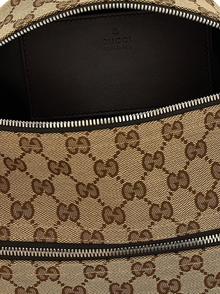 Gucci Beige Polyester Crossbody Bag - Image 4