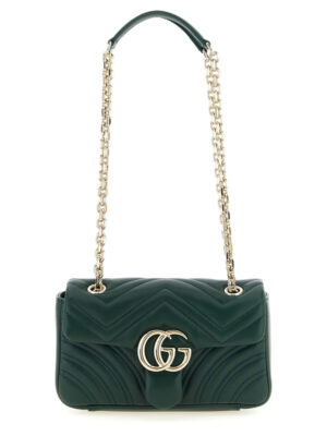 Gucci Bicolor Lamb Leather Shoulder Bag
