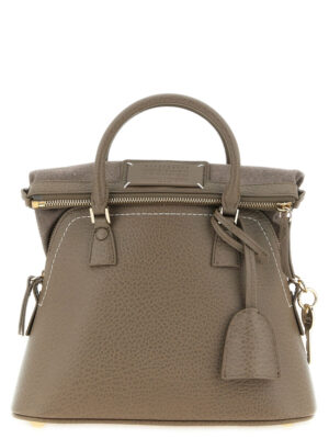 Maison Margiela Gray Calfskin Shoulder Bag