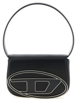 Diesel Black Cowhide Shoulder Bag