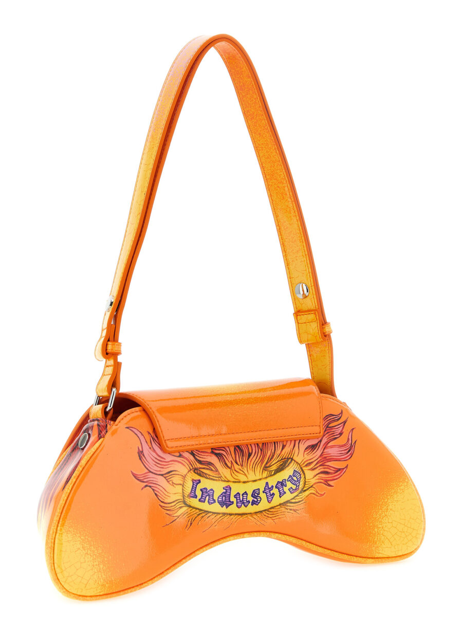Diesel Orange Polyethylene Crossbody Bag - Image 2