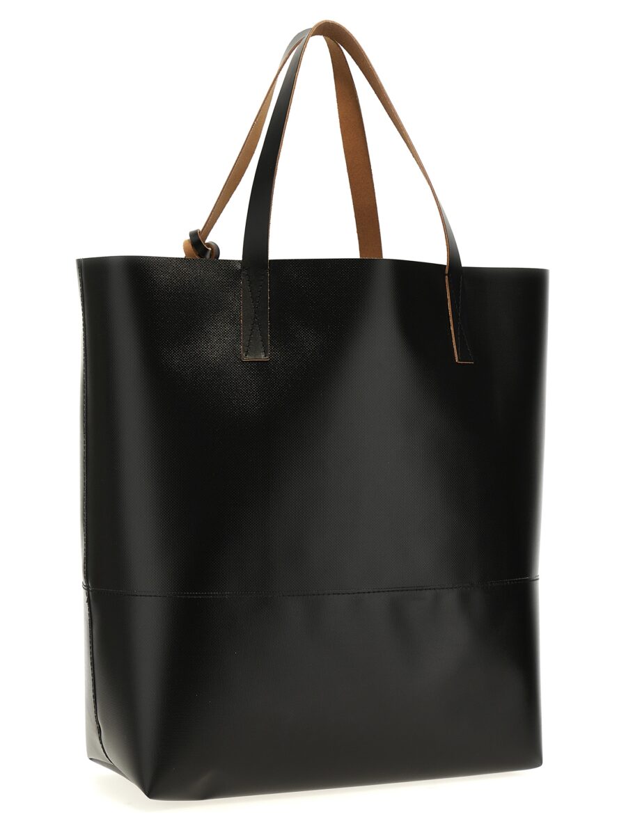 Marni Black Polyethylene Tote Bag - Image 2