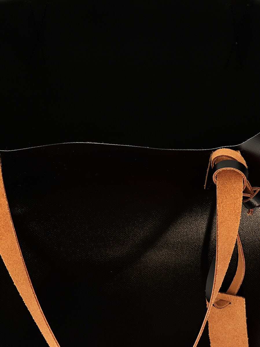 Marni Black Polyethylene Tote Bag - Image 4