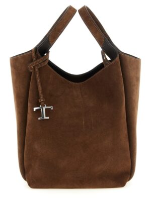 Tod's Brown Calfskin Handbag