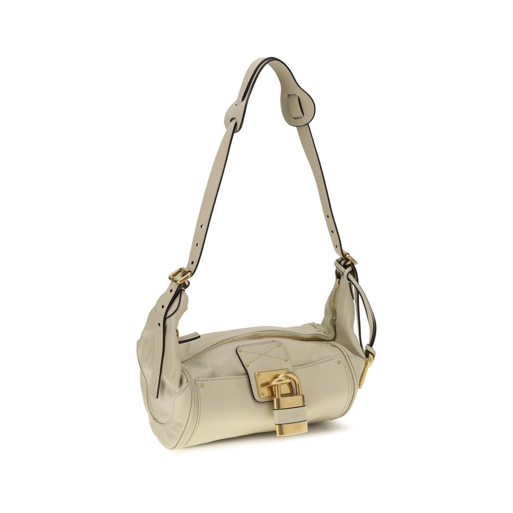 Chloé Beige Calf Leather Bos Taurus Shoulder Bag - Image 2