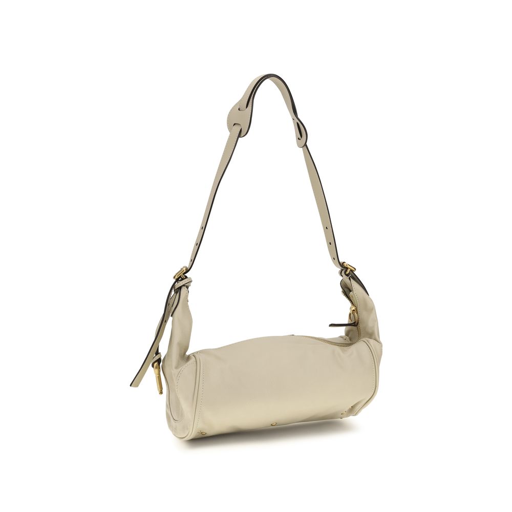 Chloé Beige Calf Leather Bos Taurus Shoulder Bag - Image 3