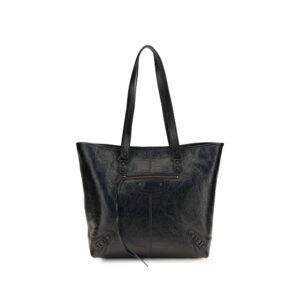 Balenciaga Black Lamb Ovis Aries Aries Shoulder Bag