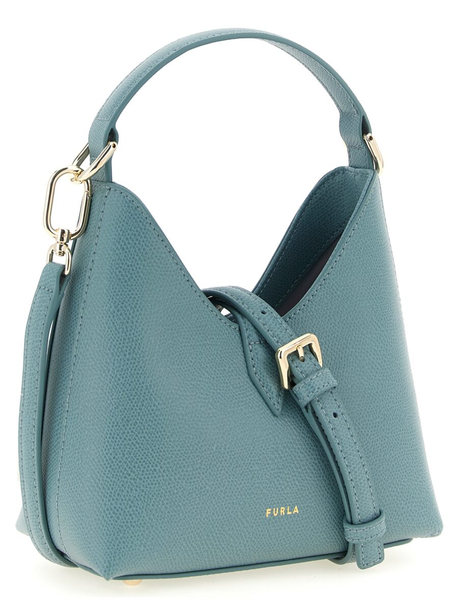 Furla Blue Calfskin Handbag - Image 2