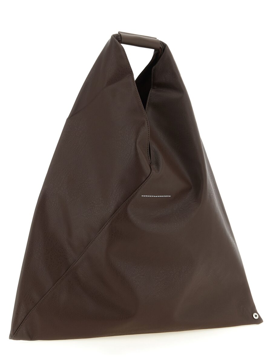 MM6 Maison Margiela Brown Polyethylene Handbag - Image 2