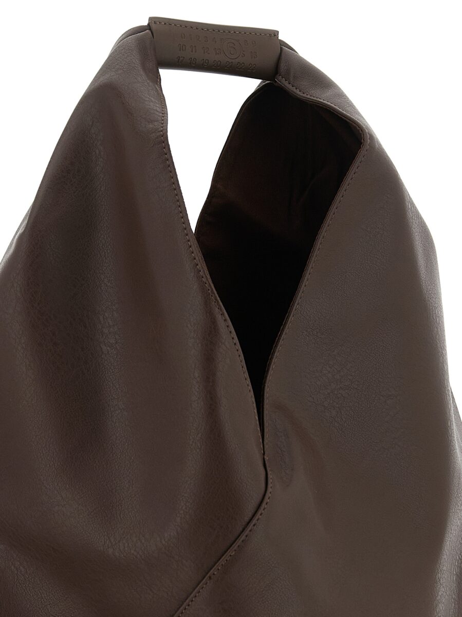 MM6 Maison Margiela Brown Polyethylene Handbag - Image 3