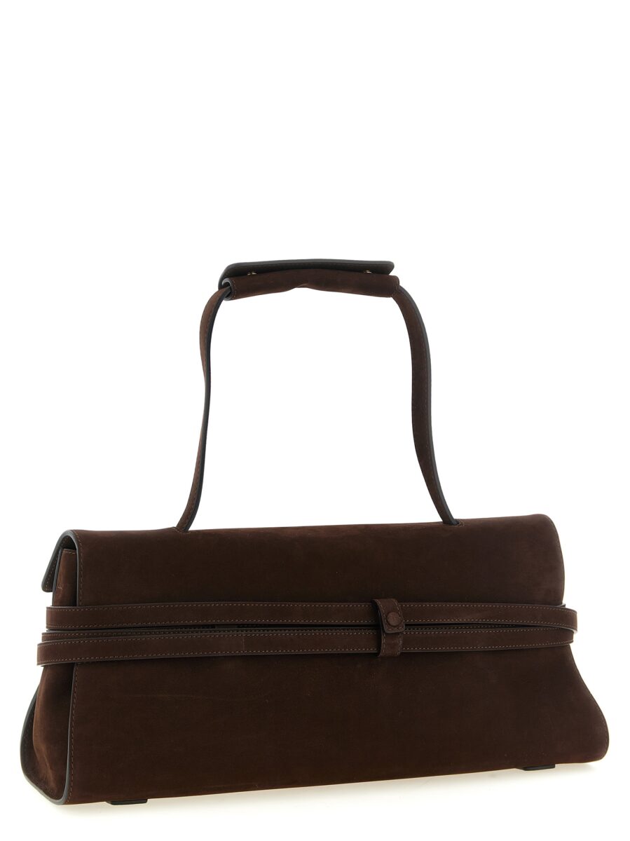 Moschino Brown Calfskin Shoulder Bag - Image 2