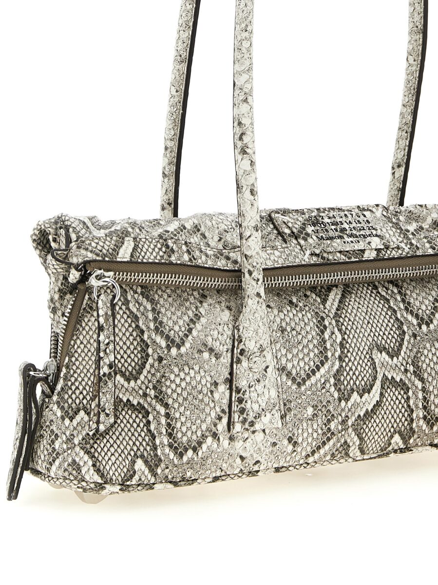 Maison Margiela White Goatskin Shoulder Bag - Image 3