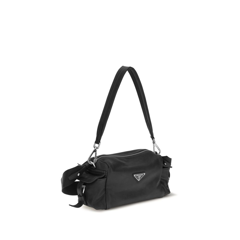 Prada Brown Napa Leather / Calf Bos Taurus Shoulder Bag - Image 2