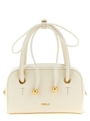 Furla White Calfskin Handbag