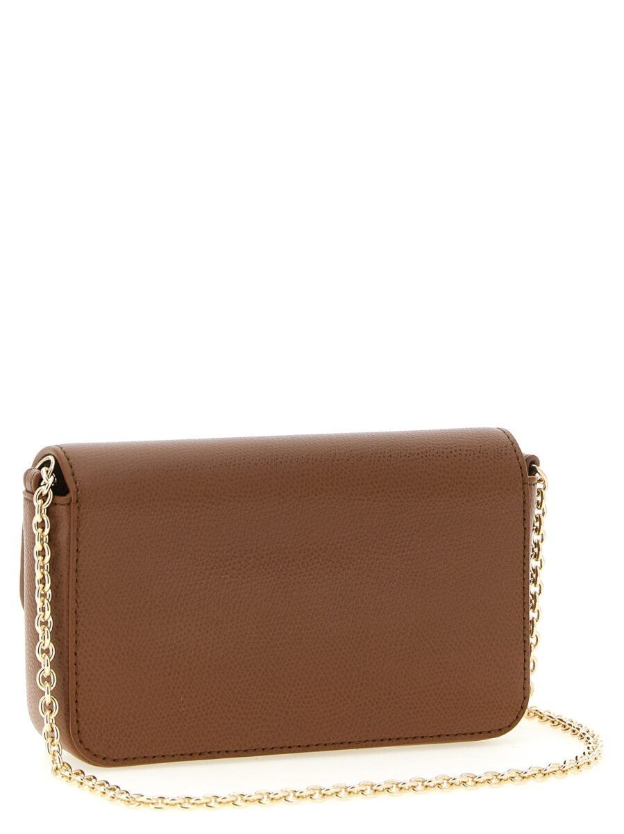 Furla Brown Calfskin Crossbody Bag - Image 2
