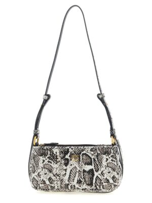 PINKO Gray Calfskin Crossbody Bag