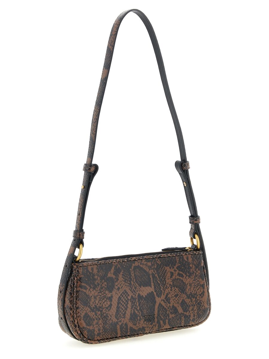 PINKO Brown Calfskin Crossbody Bag - Image 2