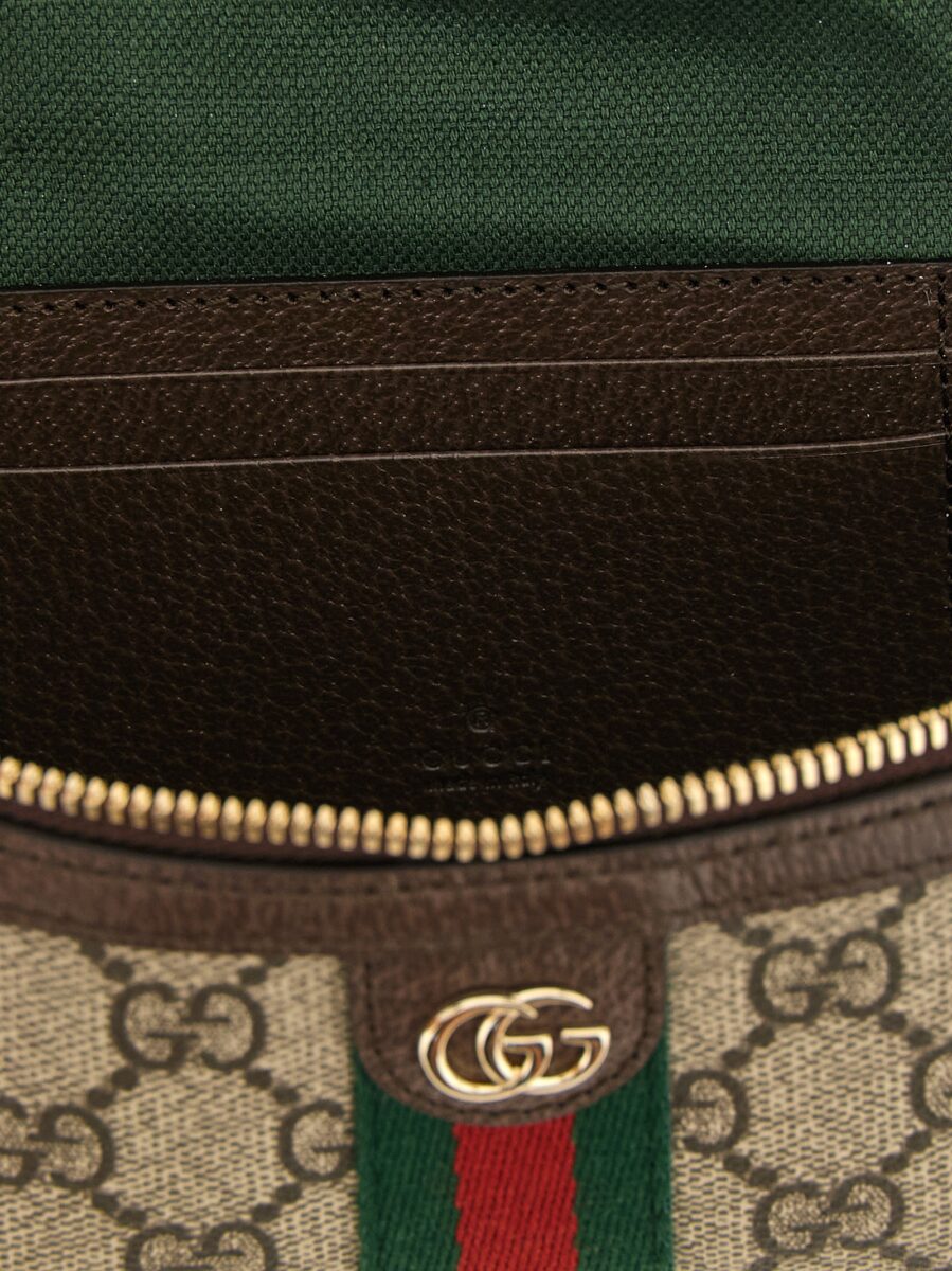 Gucci Beige Polyethylene Crossbody Bag - Image 4