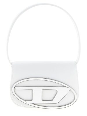 Diesel White Cowhide Shoulder Bag