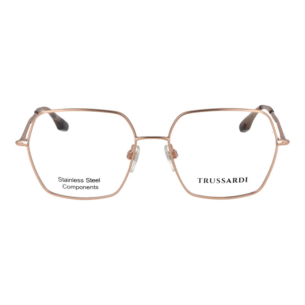 Trussardi Rose Gold Stainless Steel Glasses (Frames) - Image 2