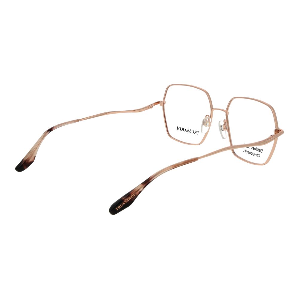Trussardi Rose Gold Stainless Steel Glasses (Frames) - Image 3