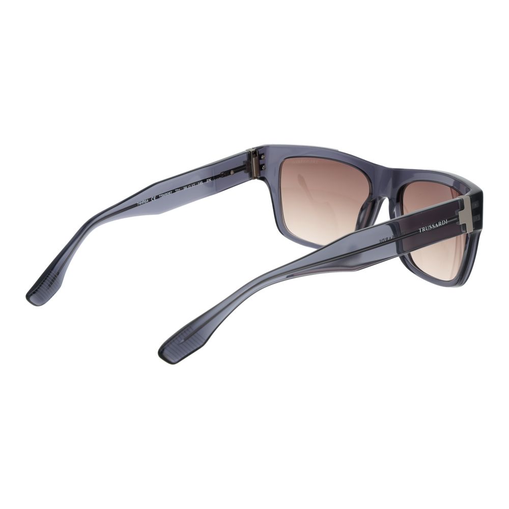Trussardi Gray Acetate Sunglasses - Image 3