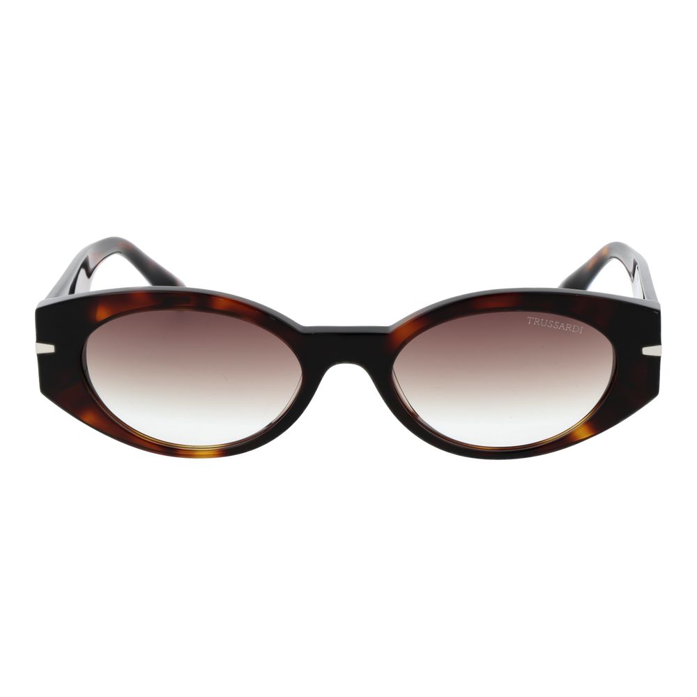 Trussardi Brown Acetate Sunglasses - Image 2