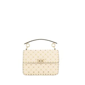 Valentino Garavani Beige Lamb  Handbag