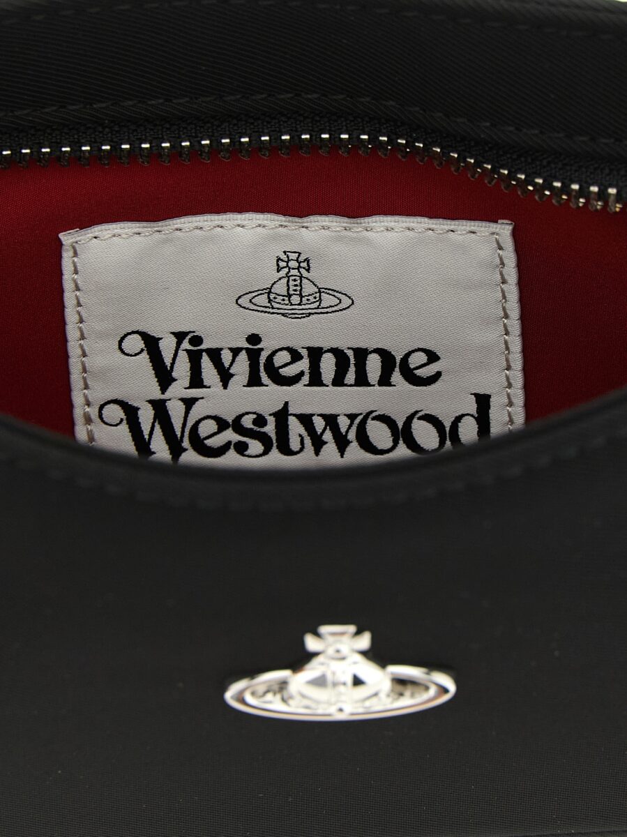 Vivienne Westwood Black Polyester Shoulder Bag - Image 4