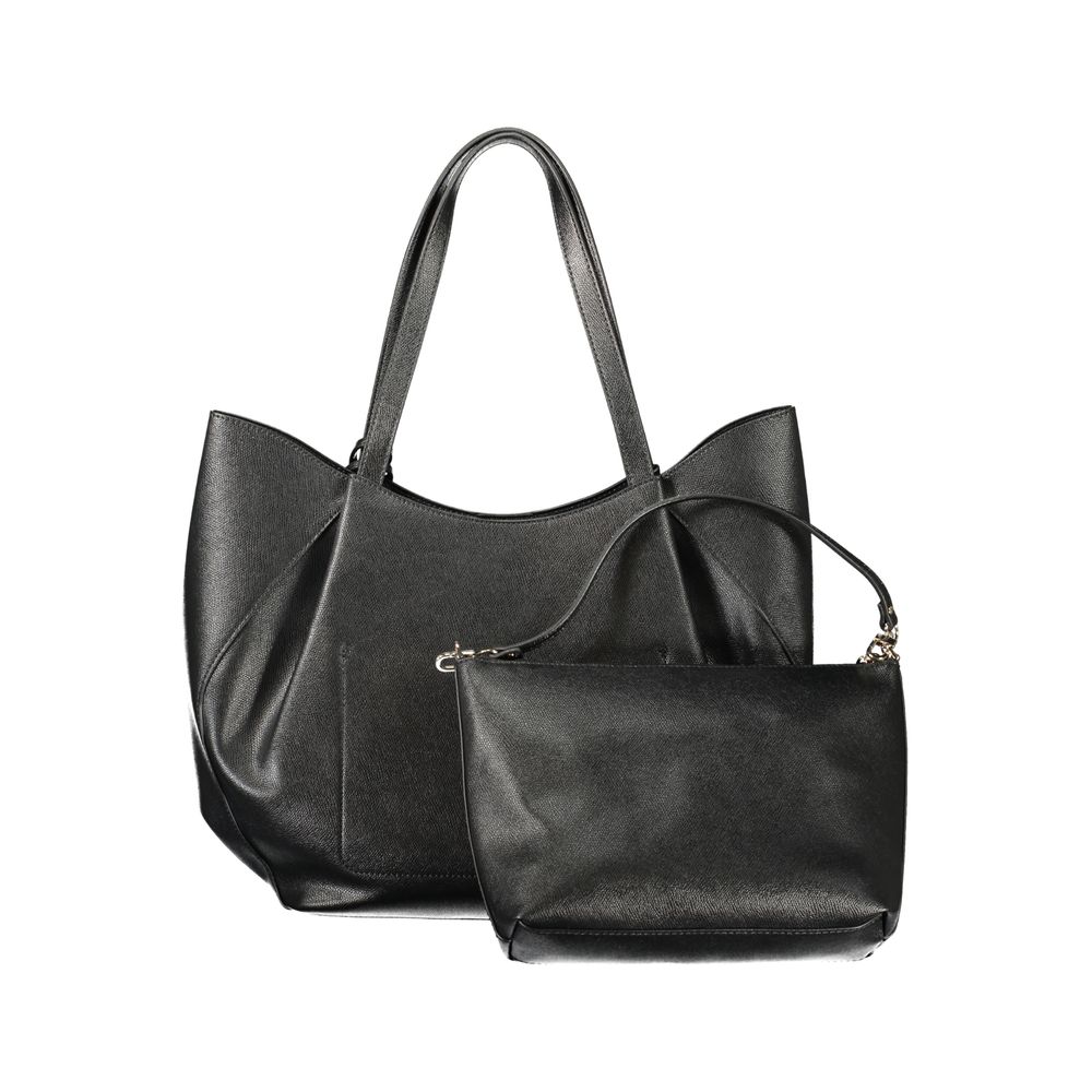 Guess Jeans Nero Poliuretano Women Handbag - Image 3