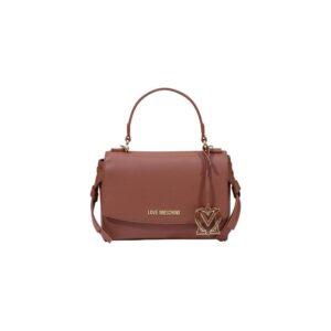 Love Moschino Brown Polyethylene Handbag