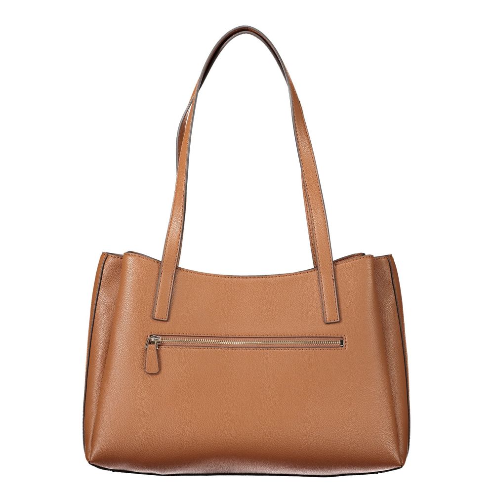 Guess Jeans Brown Polyurethane Women's Bag - Image 2