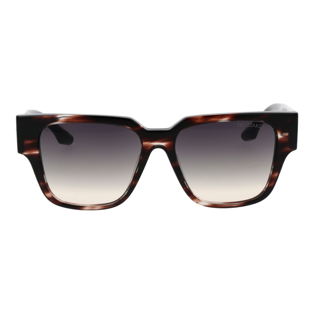 Trussardi Brown Acetate Sunglasses - Image 2