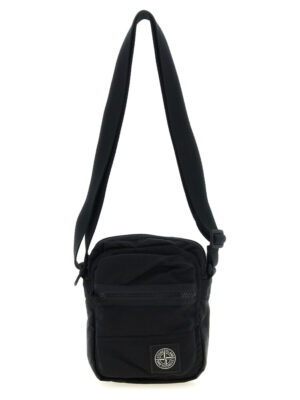 Stone Island Black Polyamide Crossbody Bag