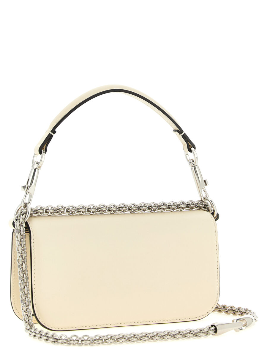 Valentino Garavani White Calfskin Shoulder Bag - Image 2