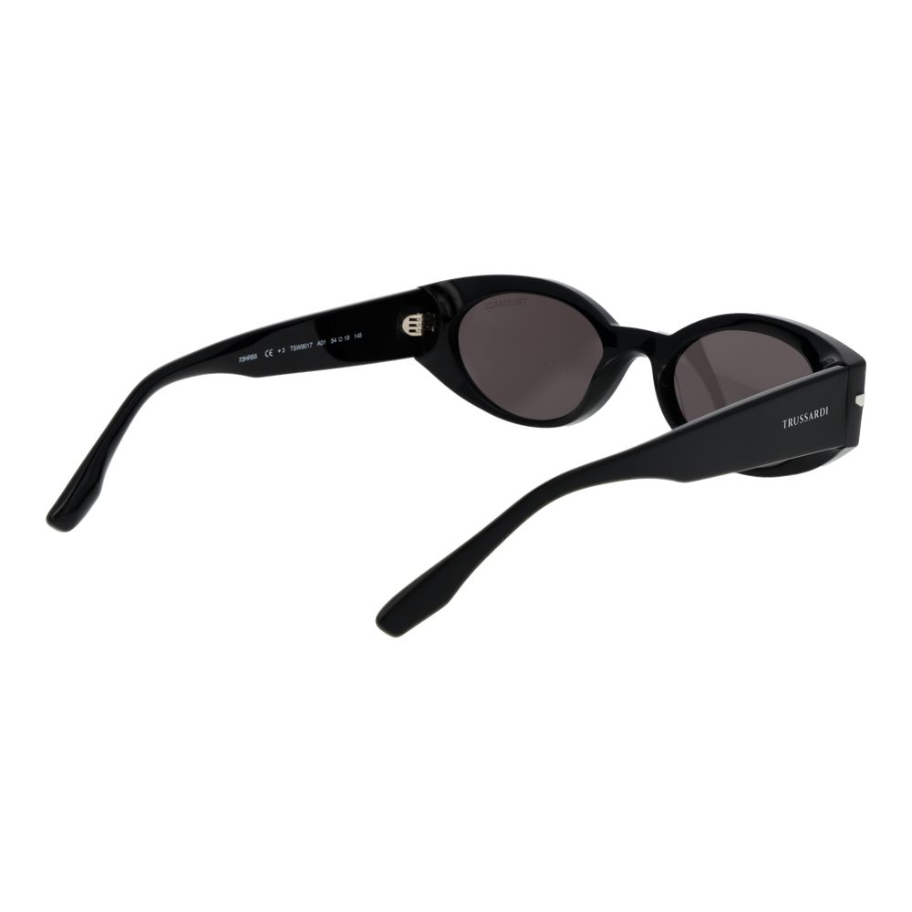 Trussardi Black Acetate Sunglasses - Image 3
