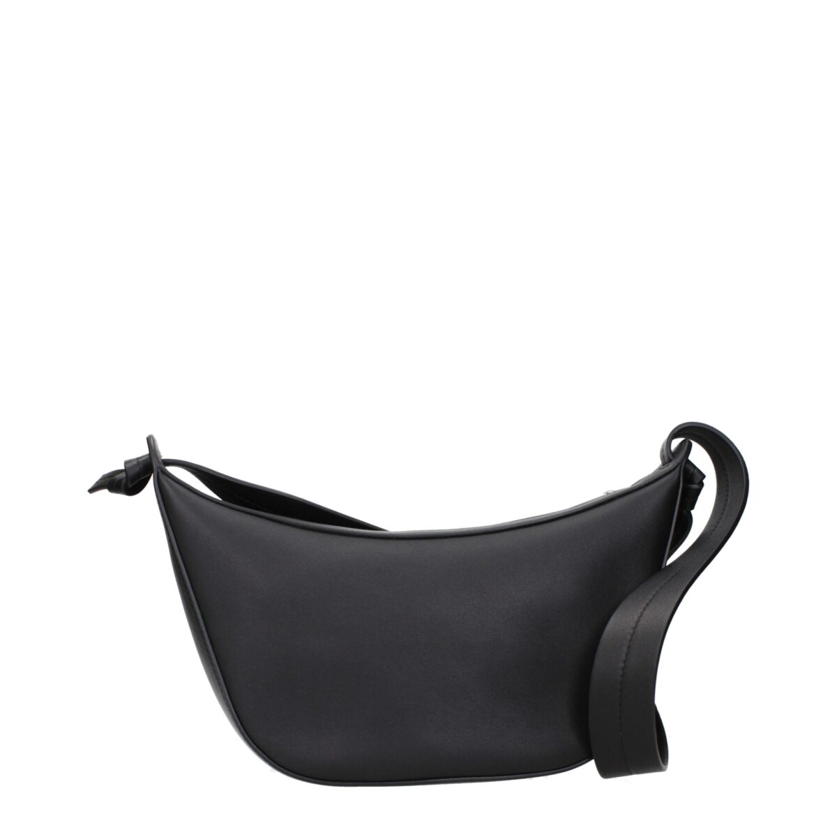 Jil Sander Black Leather Shoulder Bag - Image 3